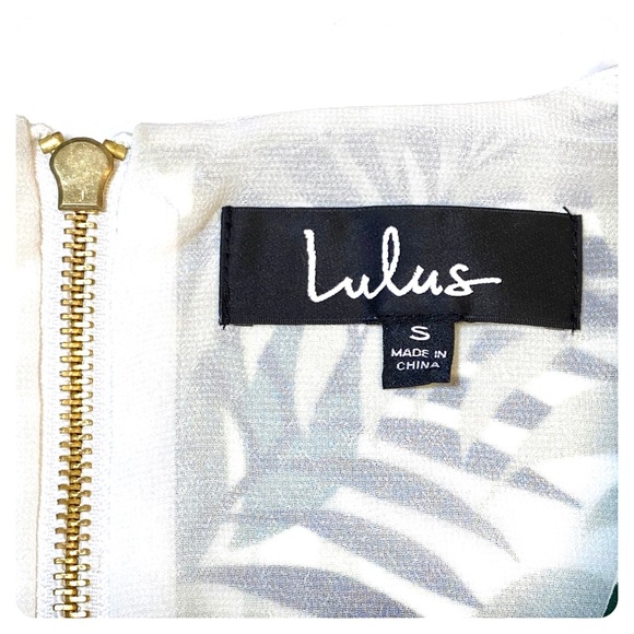 LULU’s tropical leaf dress - Picture 5 of 5